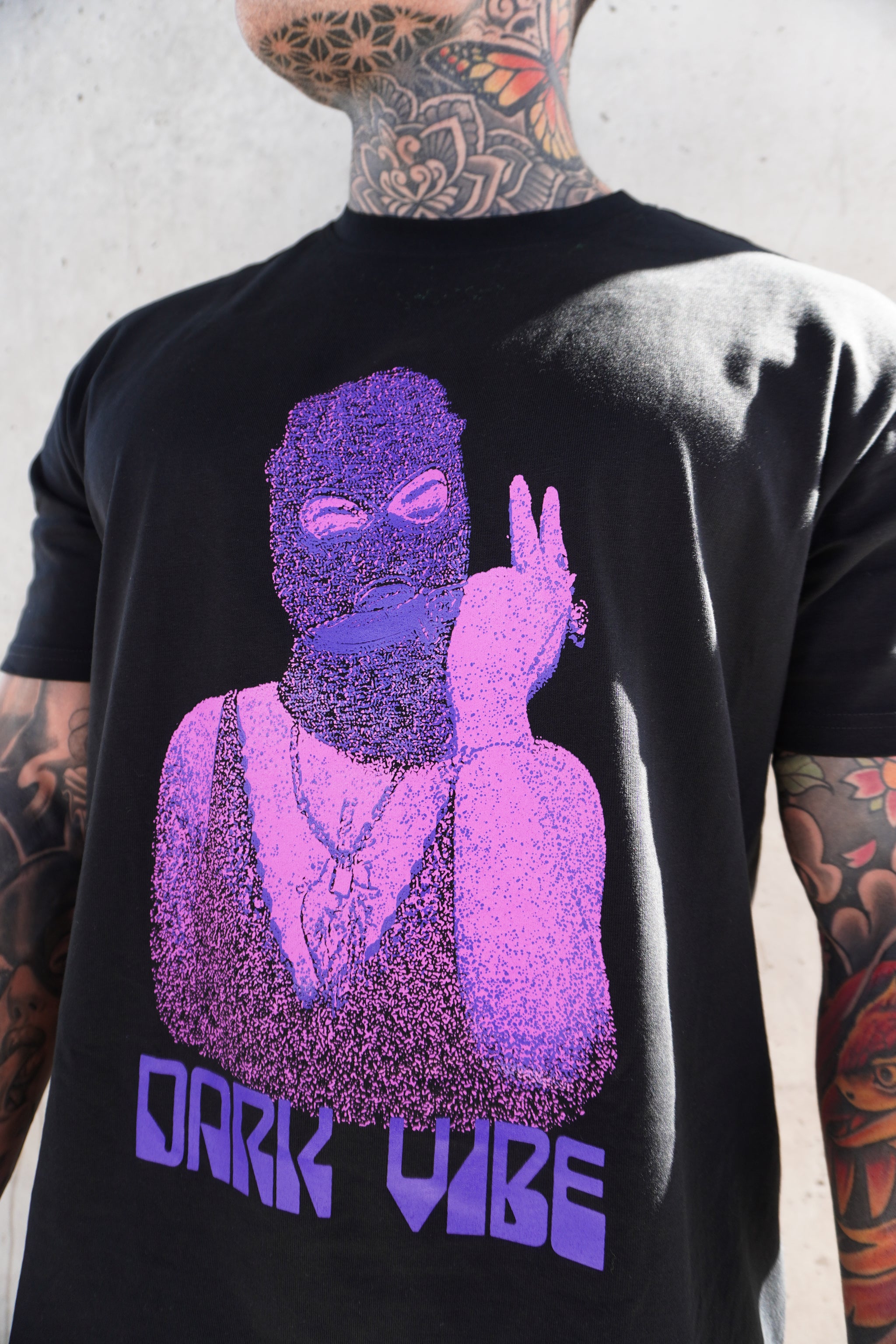 DARK VIBE SKI MASK T-SHIRT