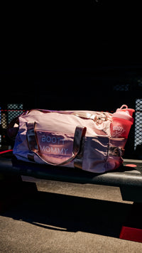 BABY PINK BOOTY MOMMY SPORT BAG