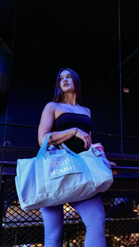 BABY PINK BOOTY MOMMY SPORT BAG