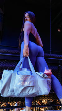 BABY PINK BOOTY MOMMY SPORT BAG