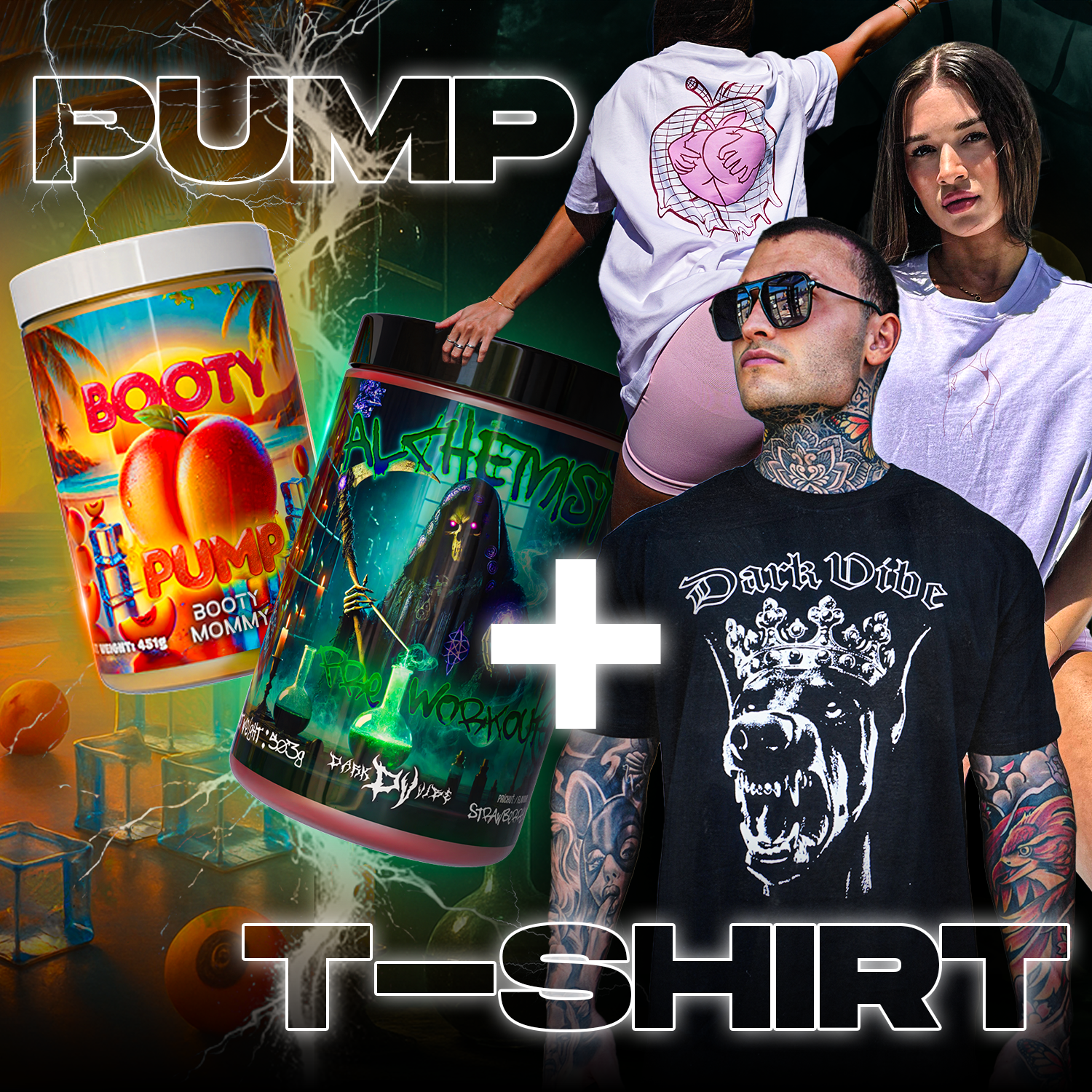 PRE-WORKOUT + T-SHIRT BUNDLE